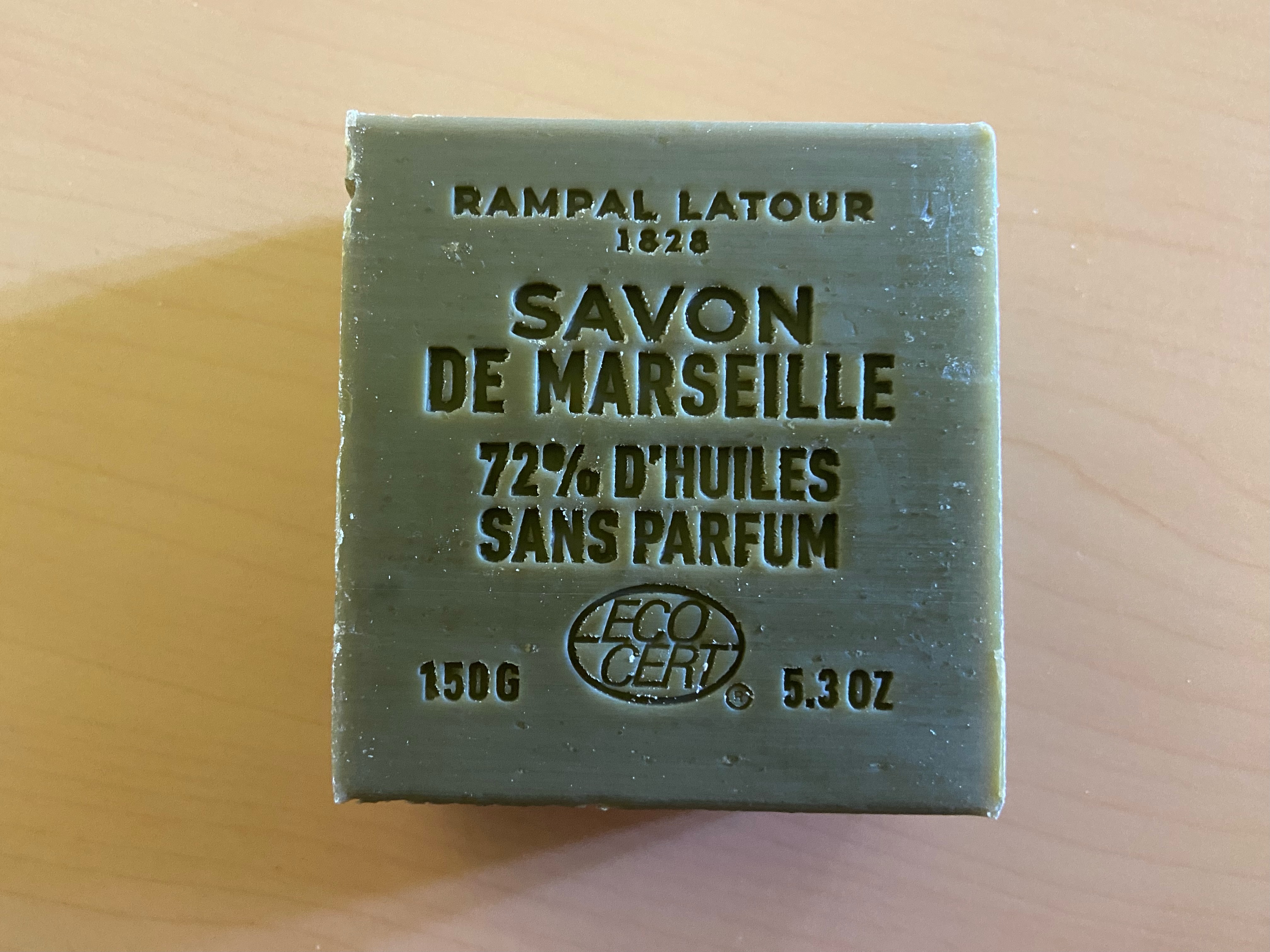 Savon de Marseille 150g à l'huile d'olive